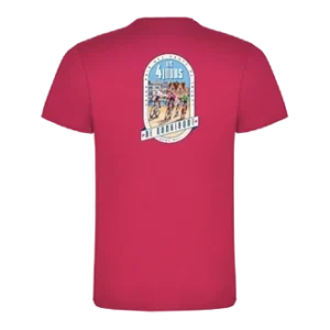 Tee-shirt fuchsia